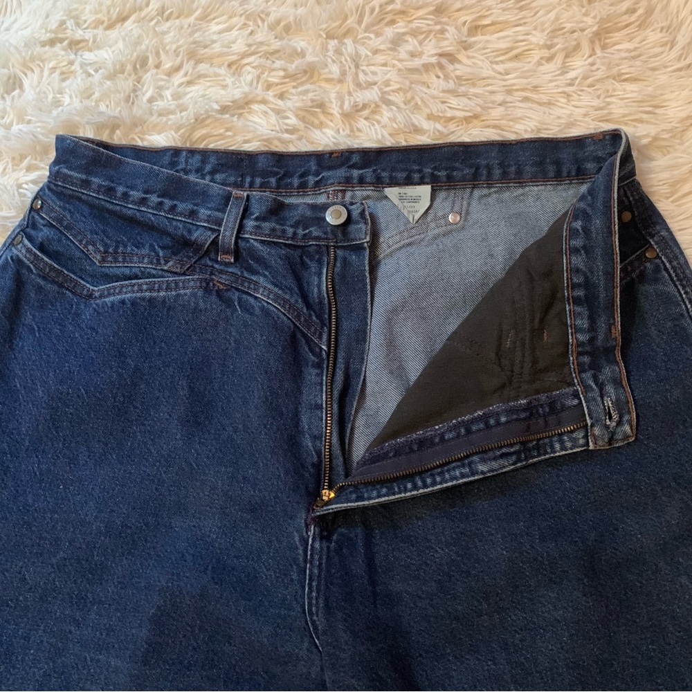 Vintage Rocky Mountain High Waisted Denim Jeans Rockies - Picture 14 of 16